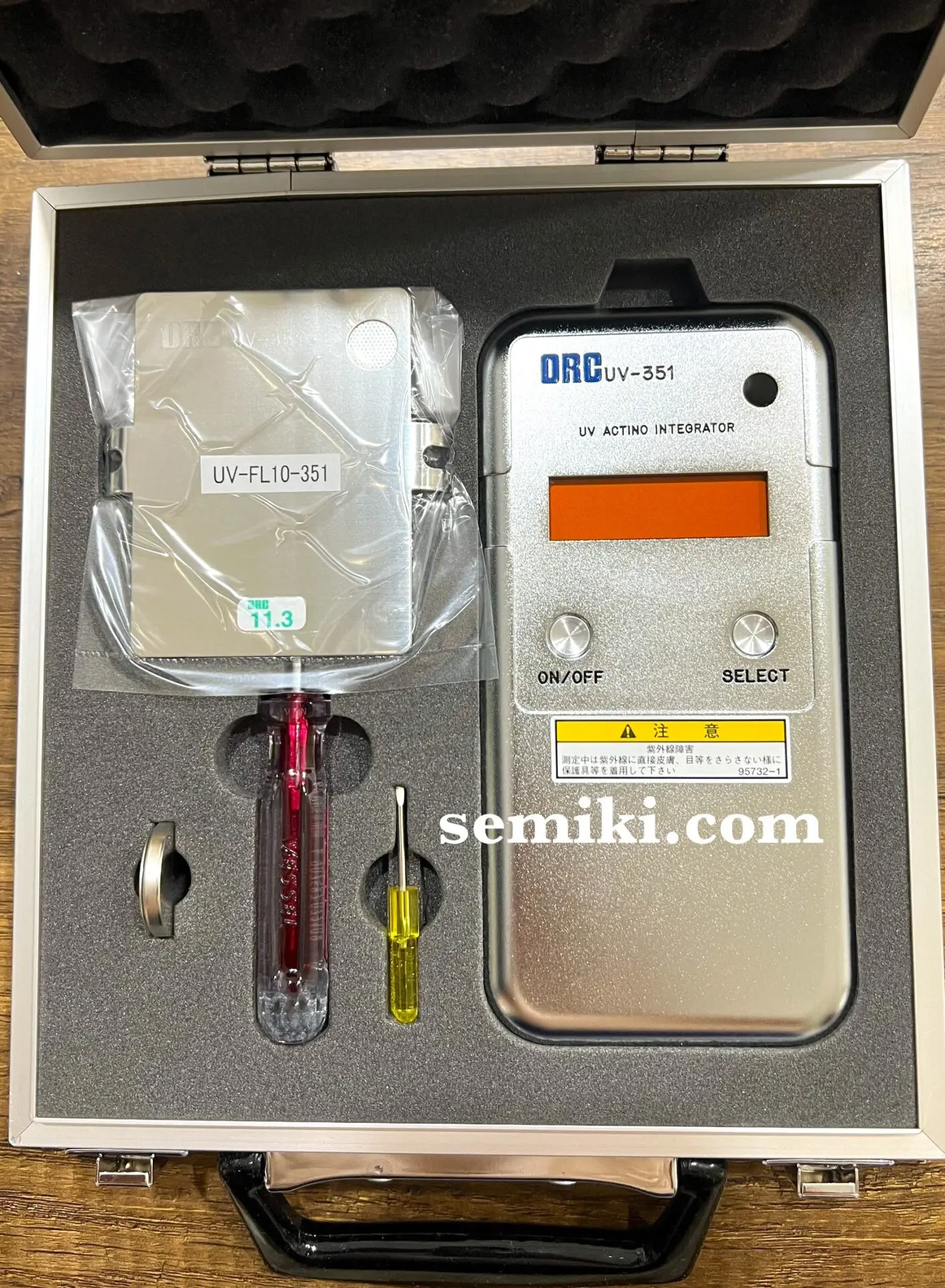 ORC UV-351SD 一体型UVメーター 310~385nm » SEMIKI.COM