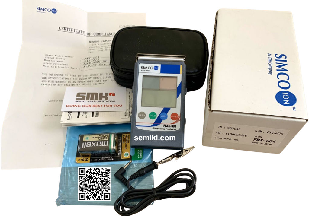 máy đo độ tĩnh điện chính hãng simco FMX-004