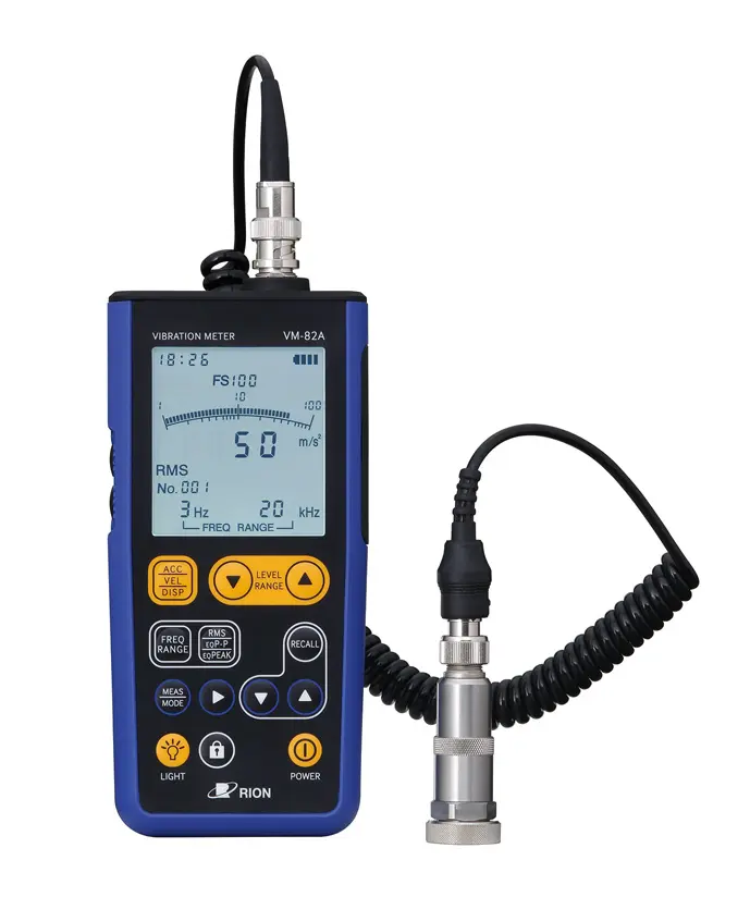 Rion Vibration Meters VM-82A electronic vibration meter » SEMIKI.COM