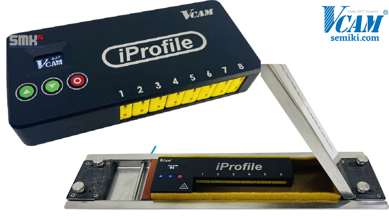 MÁY PHÂN TÍCH NHIỆT ĐỘ BỂ HÀN PCB VCAM Thermal Profiler