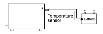 松定プレシジョン バッテリー温度検知機能