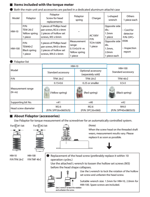 ドライバートルク測定器 HIOS HM-10、HM-100 » SEMIKI.COM