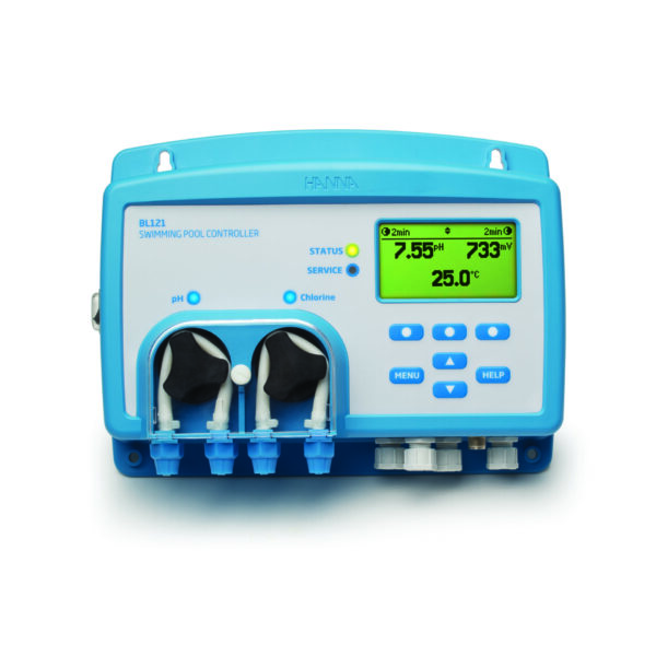 Swimming Pool Controller (pH, ORP) With Integrated Dosing Pump