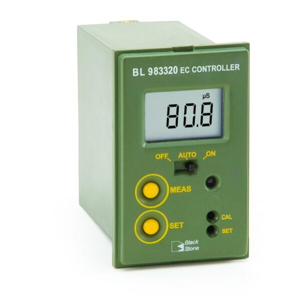 Conductivity Measurement and Control Display (0.0 - 199.9 µS/cm), Analog Output 4-20mA