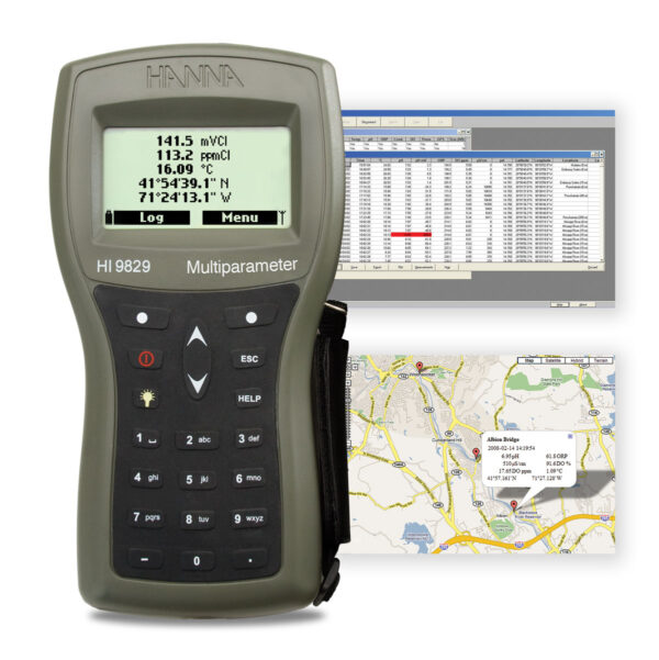 Máy Đo pH/ISE/EC/DO/Độ Đục Chống Thấm Nước Có GPS