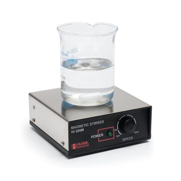 Compact Magnetic Stirrer with Stainless Steel Case