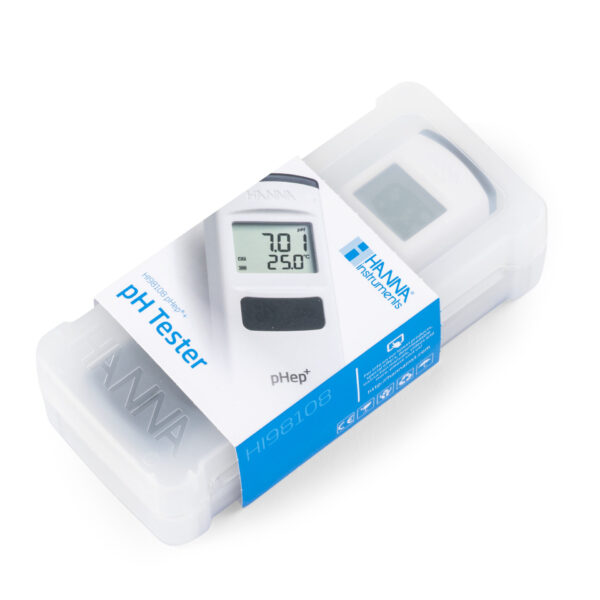 pH/Temperature Meter With 0.01pH Resolution