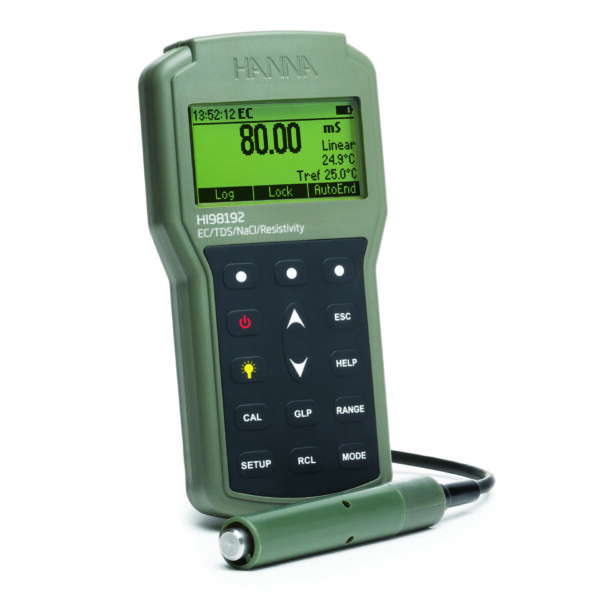 Professional EC/TDS/Impedance/Salinity/Temperature Meter