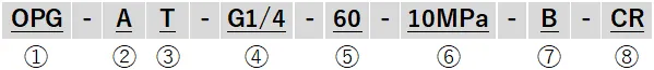 OPG　型式説明